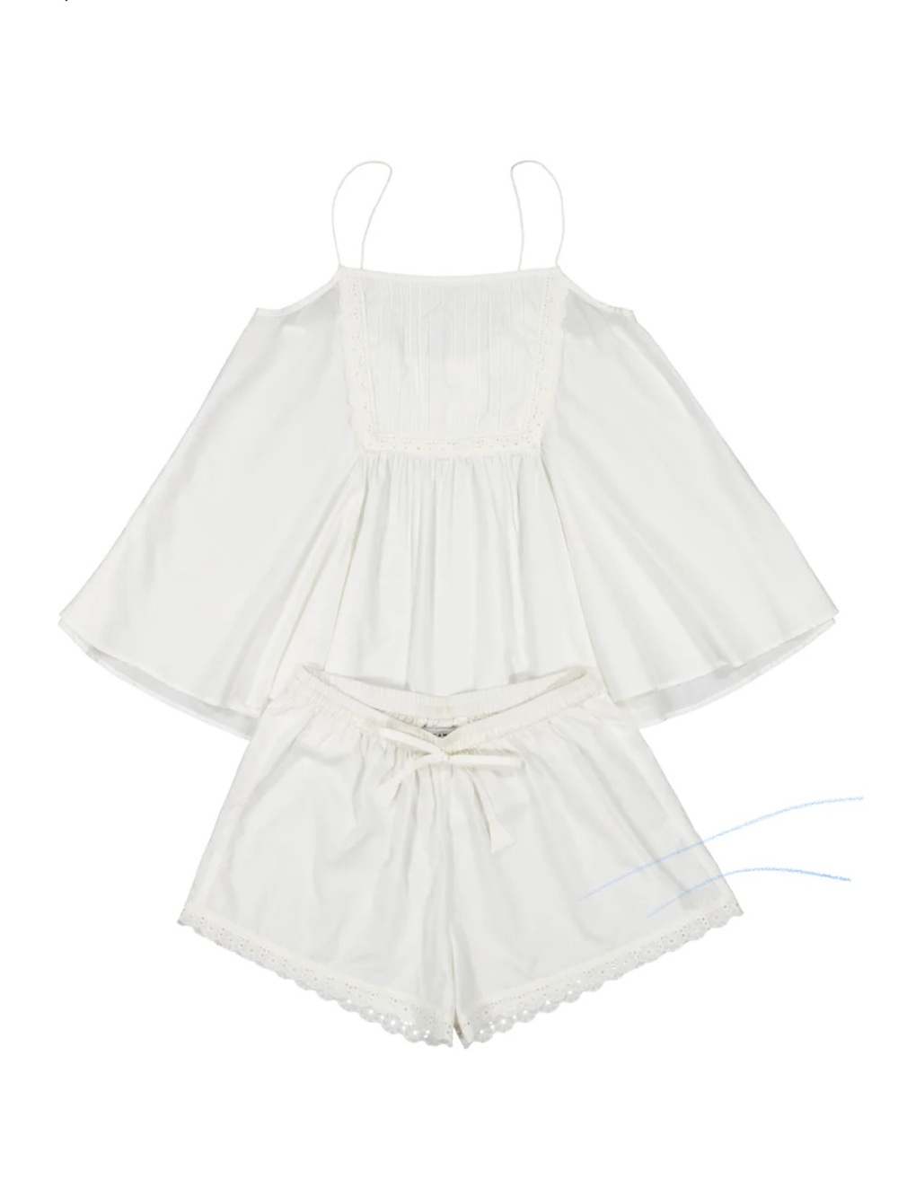 NWT Piyama Lydia Sleep Set White Size Large - Picture 6 of 12